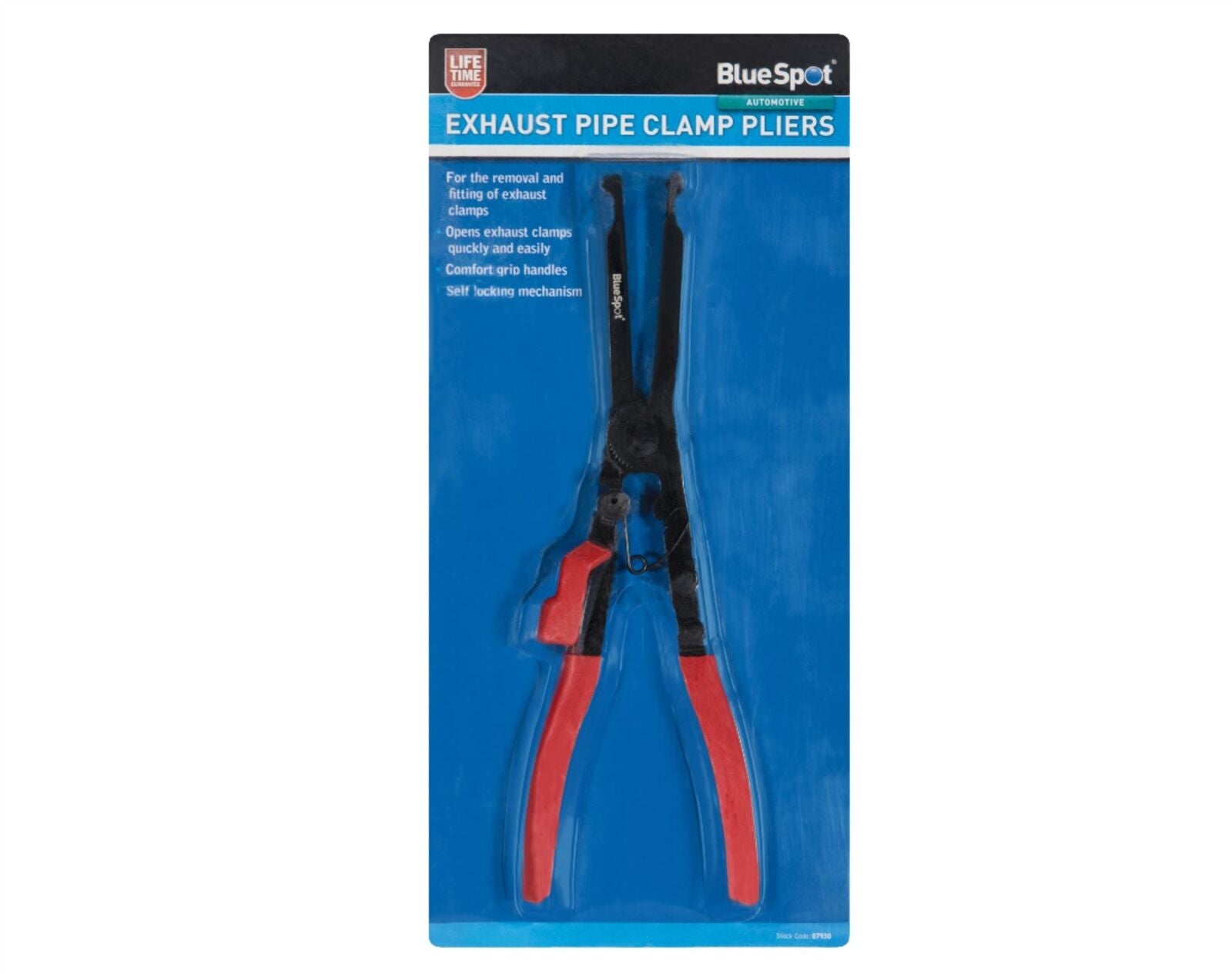 BlueSpot PSA Exhaust Pipe Clamp Removal Tool Pliers For Citroen Peugeot Renault BlueSpot PSA Exhaust Pipe Clamp Removal Tool Pliers For Citroen Peugeot Renault