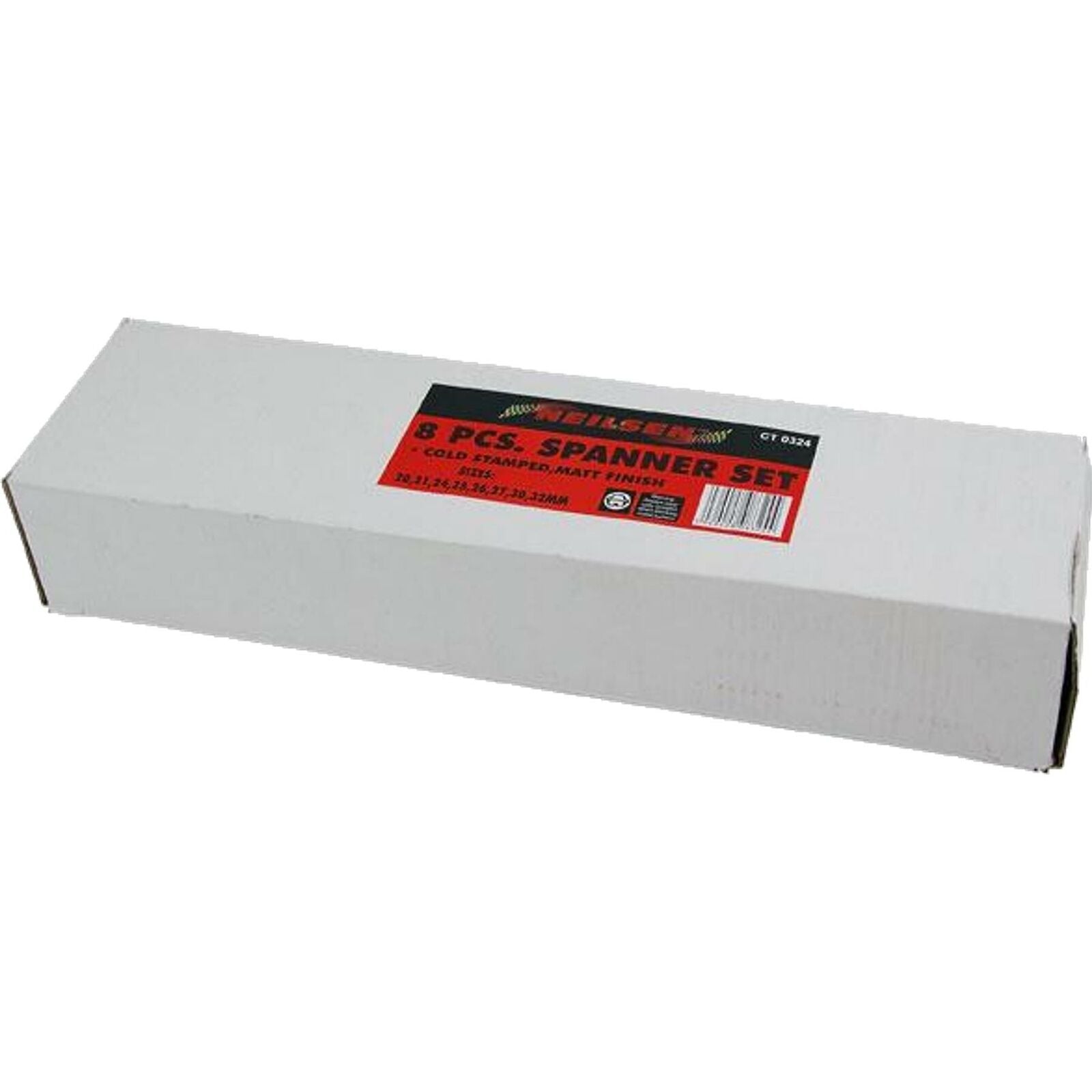 Neilsen Spanner Set Cold Stamped Metric Combination Wrench 20mm - 32mm 8pc Neilsen Spanner Set Cold Stamped Metric Combination Wrench 20mm - 32mm 8pc