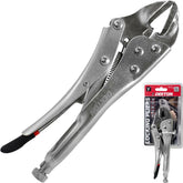 Dekton Straight Jaw Locking Grips Mole Gripping Adjustable Pliers 180mm (7")