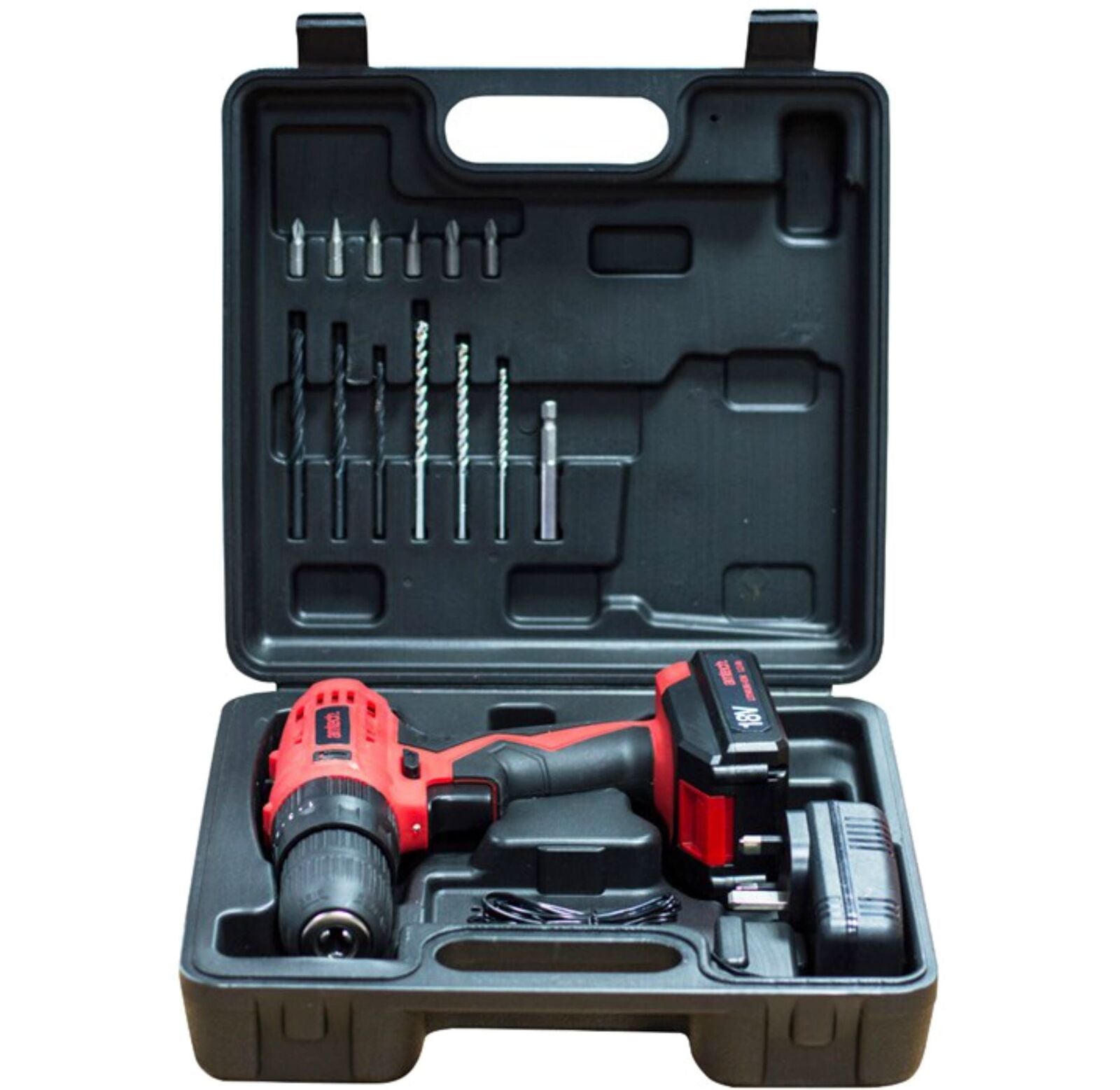 Amtech 18v Cordless Drill Electric Screwdriver Hammer Combi Drill Li-ion Battery Amtech 18v Cordless Drill Electric Screwdriver Hammer Combi Drill Li-ion Battery
