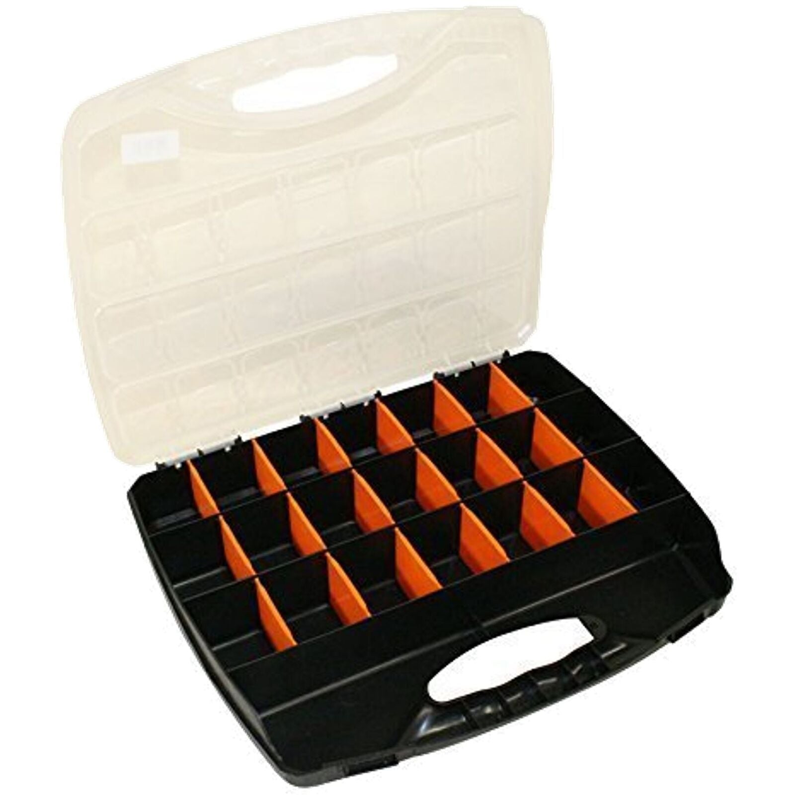 Toolzone Large 23 Compartment Box Storage Tool Organiser Case Screw Nut Bolt Toolzone Large 23 Compartment Box Storage Tool Organiser Case Screw Nut Bolt