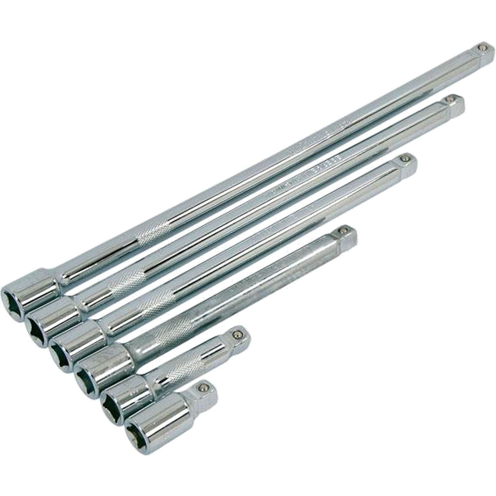 Neilsen Socket Wobble Extension Bar Set 38 75 150 200 250 300mm Long 6pc 3/8" Neilsen Socket Wobble Extension Bar Set 38 75 150 200 250 300mm Long 6pc 3/8"