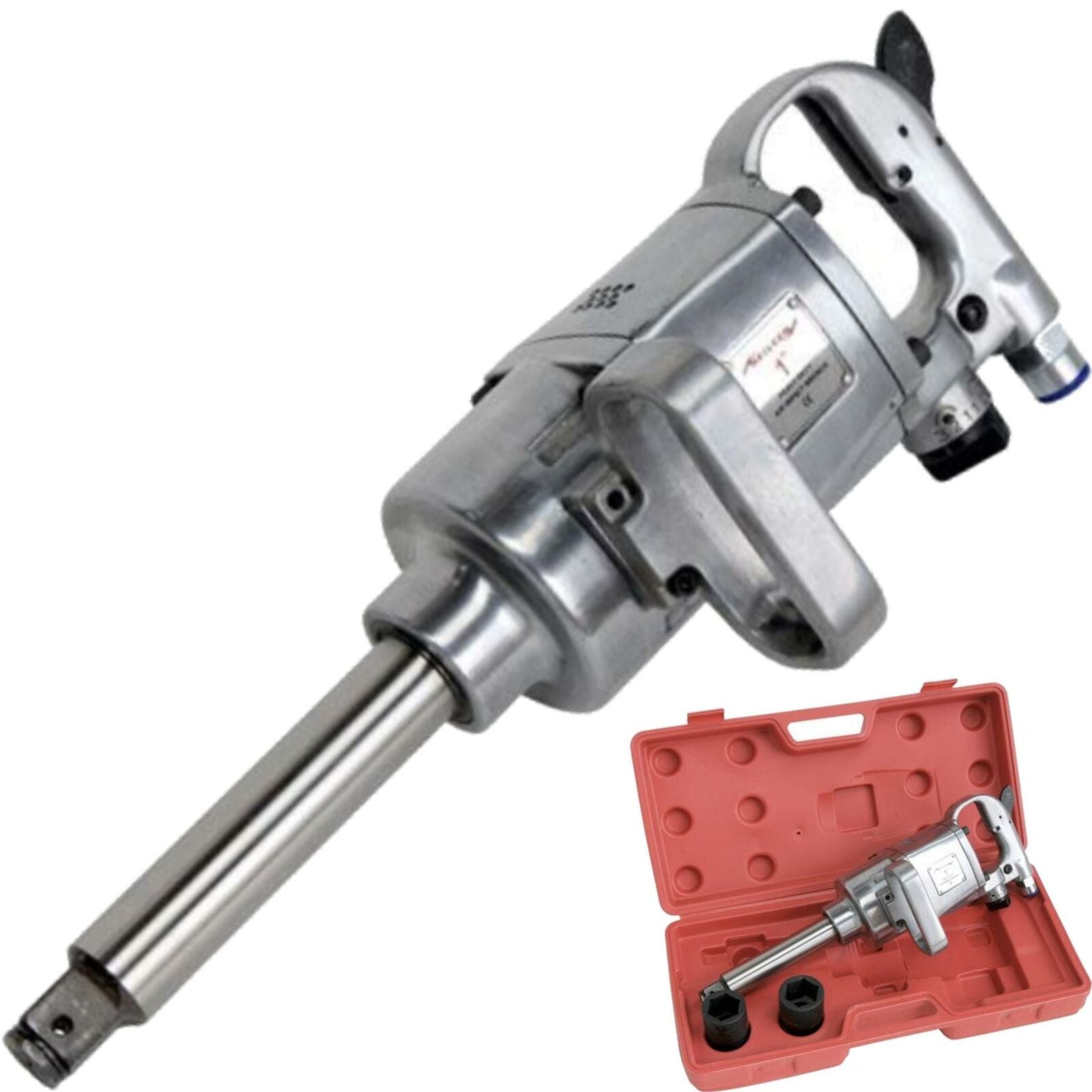 Neilsen Air Socket Impact Wrench For Compressor 1/2" BSP  1" Drive Tool Neilsen Air Socket Impact Wrench For Compressor 1/2" BSP  1" Drive Tool