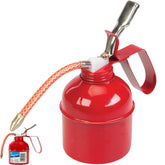 Silverline 500cc Thumb-operated Lever Steel Metal Oil Can Flexible Spout