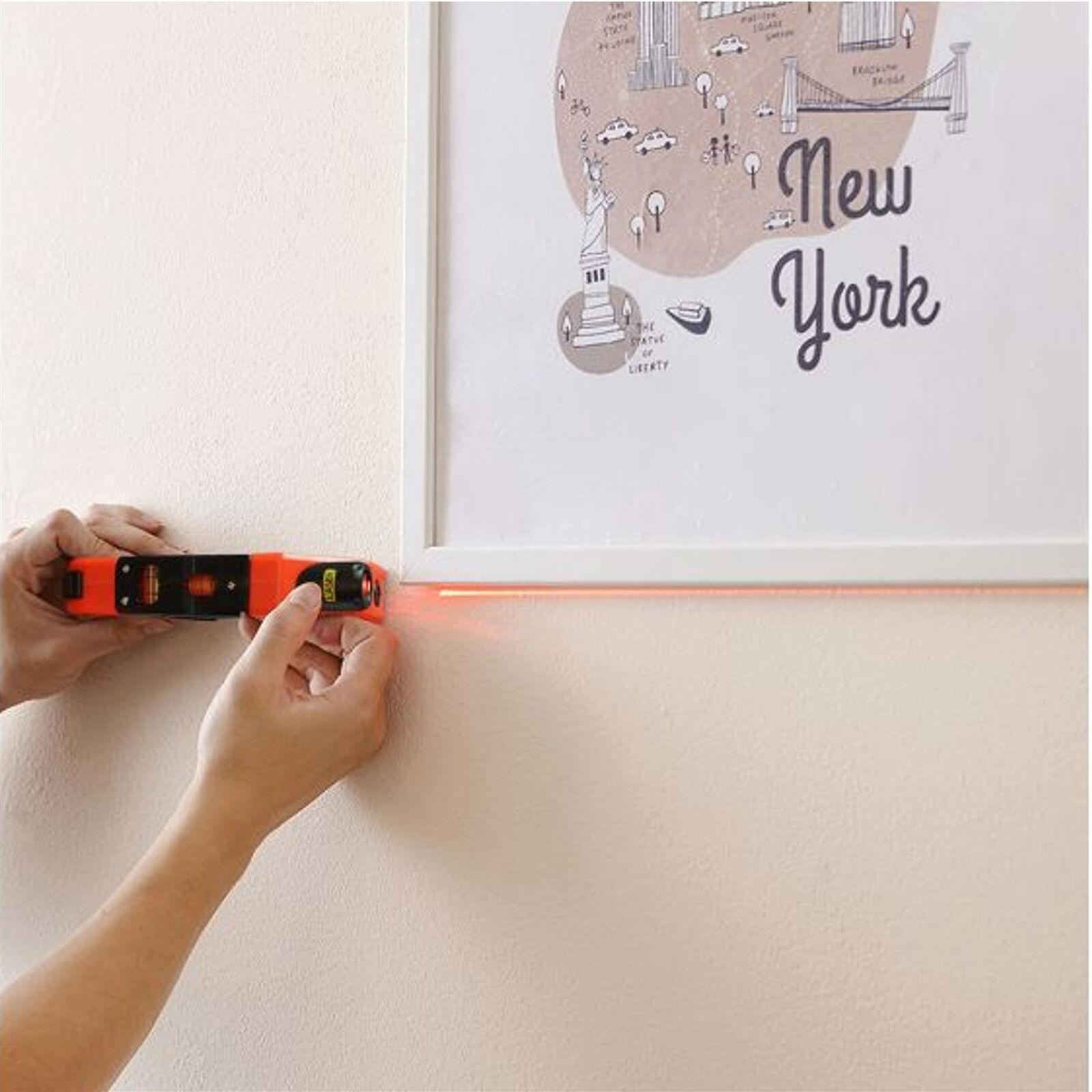 Dekton 3 In 1 Multipurpose Pin-point Laser Spirit Level With Tape Measure Dekton 3 In 1 Multipurpose Pin-point Laser Spirit Level With Tape Measure