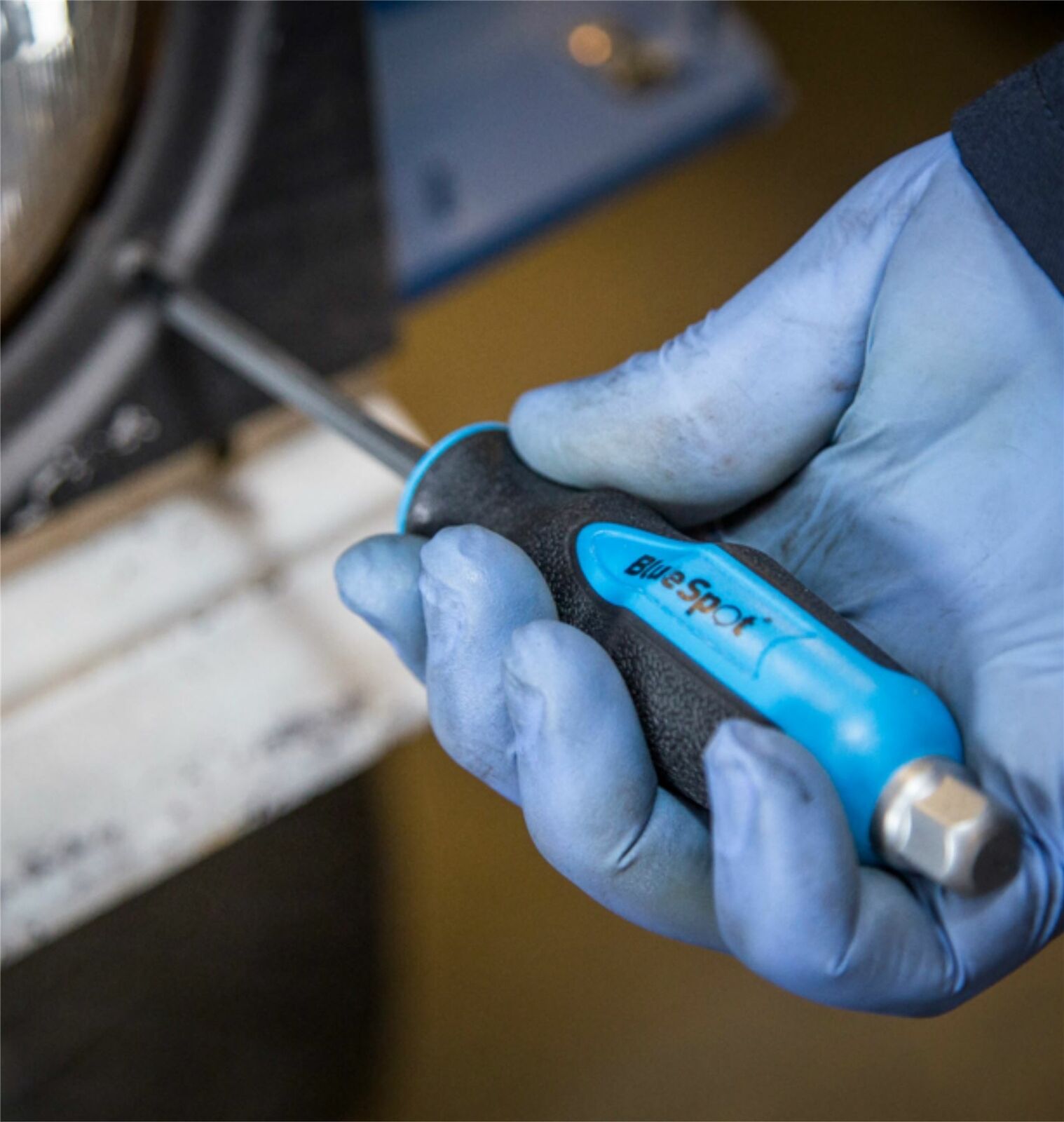 BlueSpot Screwdriver Set Hex Impact Bolster Handle Magnetic Tip Screwdrivers BlueSpot Screwdriver Set Hex Impact Bolster Handle Magnetic Tip Screwdrivers