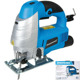 Silverline 710W Soft Grip Electric Laser Jigsaw Cutter Variable Speed Wood Metal