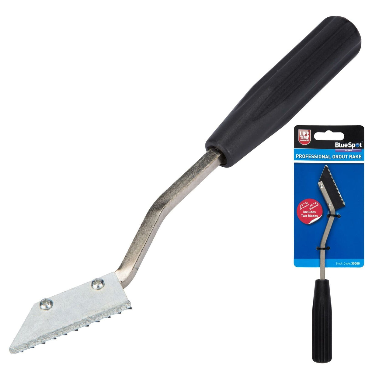 Bluespot Grout Remover Tungsten Tile Carbide Wall Ceramic Cleaner Rake Tool