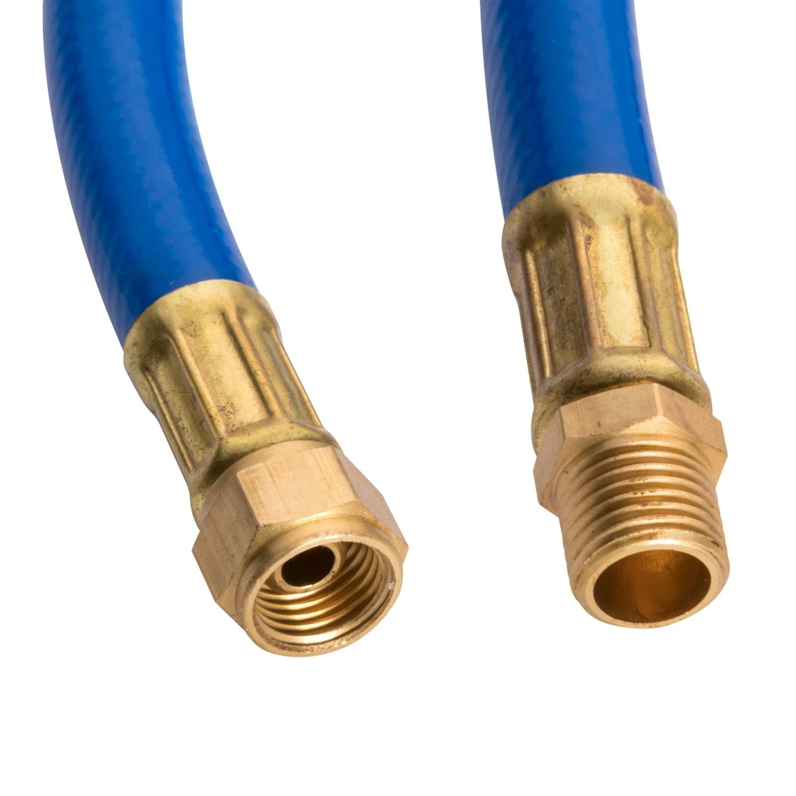 BlueSpot Rubber Air Hose Line 15m For Air Compressor 1/4" BSP 8mm Bore 290 psi BlueSpot Rubber Air Hose Line 15m For Air Compressor 1/4" BSP 8mm Bore 290 psi