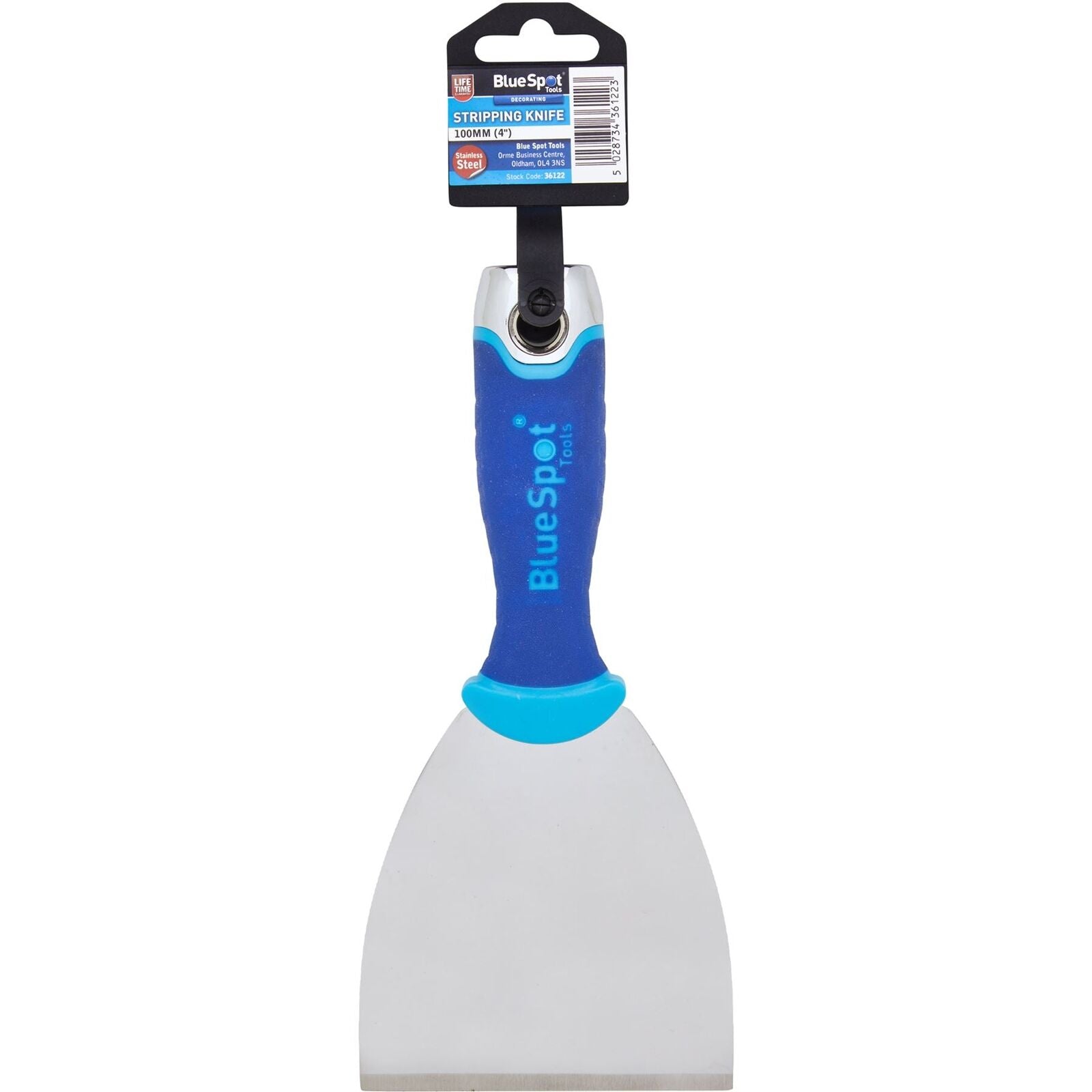 BlueSpot Scrapers Paint Stripping Knife Decorators Scraper Stainless Steel 4" BlueSpot Scrapers Paint Stripping Knife Decorators Scraper Stainless Steel 4"