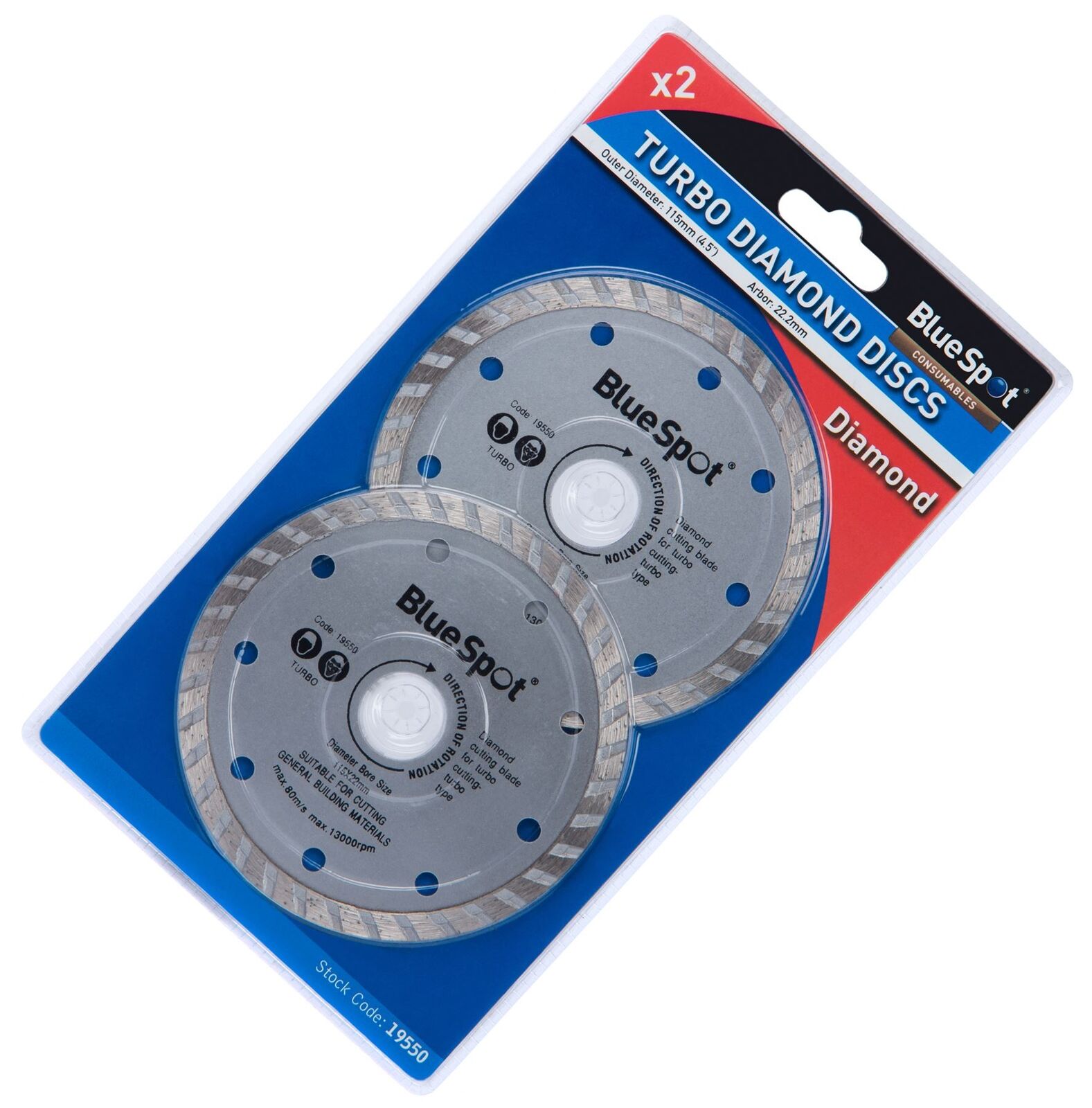 2 x 115mm Turbo Diamond Angle Grinder Grinding Stone Concrete Cutting Disc 4.5" 2 x 115mm Turbo Diamond Angle Grinder Grinding Stone Concrete Cutting Disc 4.5"