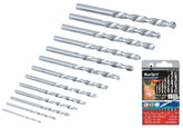 Bluespot 13 Pc HSS Twist Drill Bits 1.5mm To 6.5mm Set Metal Wood Plastic