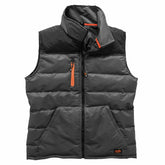 Scruff Water-Resistant Charcoal Worker Body Warmer Jacket Men's Workwear S - XXL