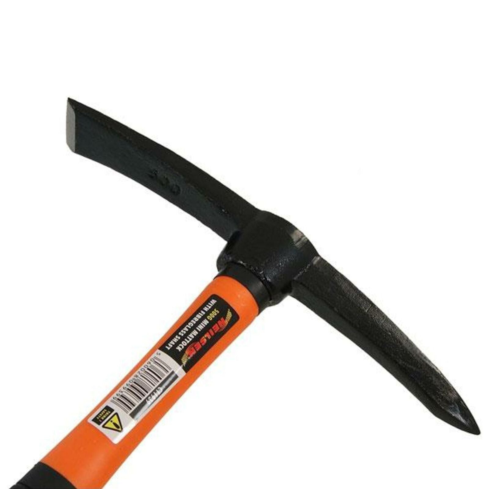 Neilsen Pickaxe Lightweight Mini Mattock Fibreglass Shaft Handle Pick Axe 500g Neilsen Pickaxe Lightweight Mini Mattock Fibreglass Shaft Handle Pick Axe 500g
