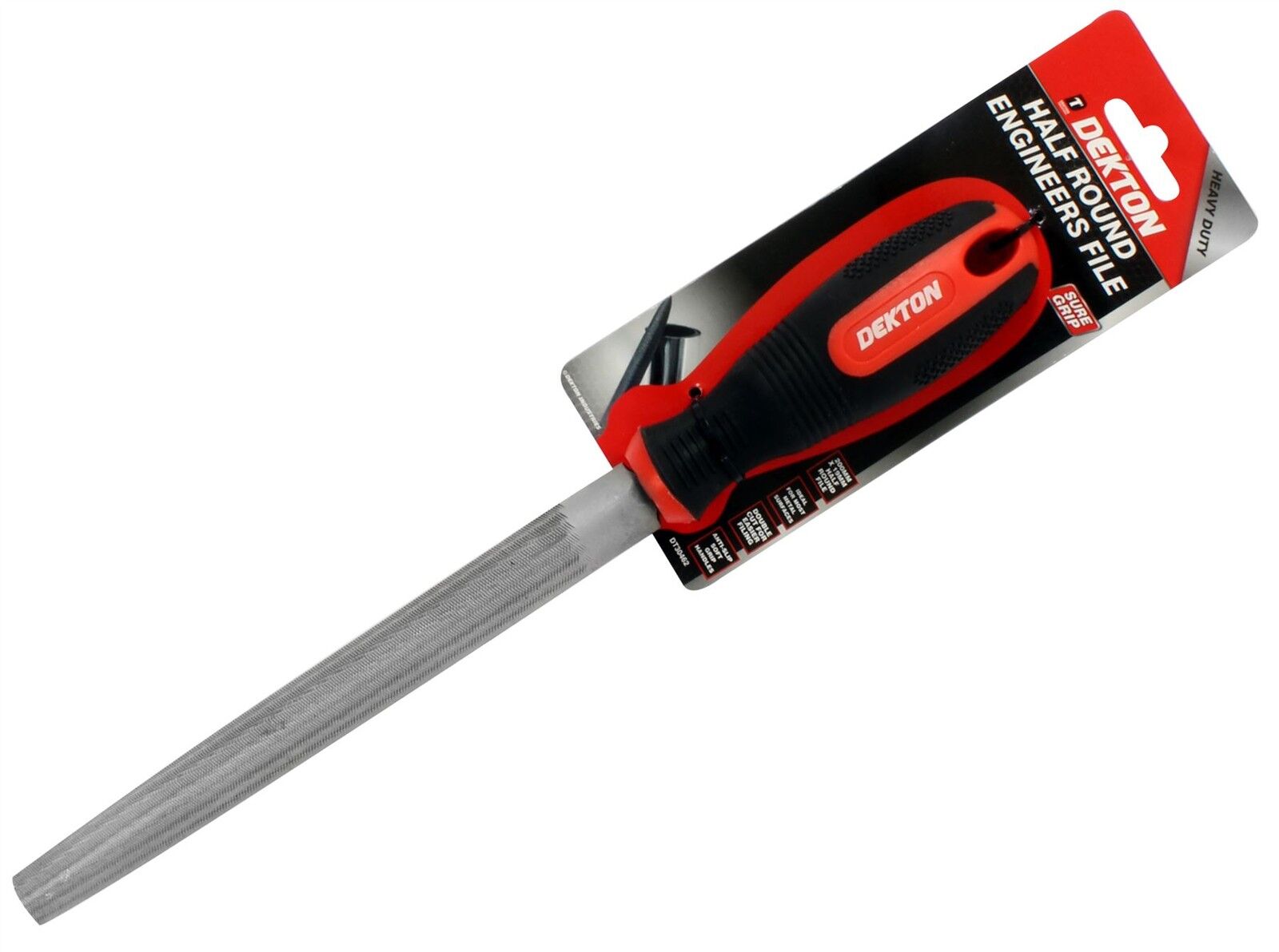 Dekton 200mm Engineers Half Round Metal File Second Cut For Wood Or Metal 8" Dekton 200mm Engineers Half Round Metal File Second Cut For Wood Or Metal 8"