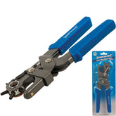 Silverline Hole Making Punch Pliers Leather Belt Tool Heavy Duty Kit 6 Sizes