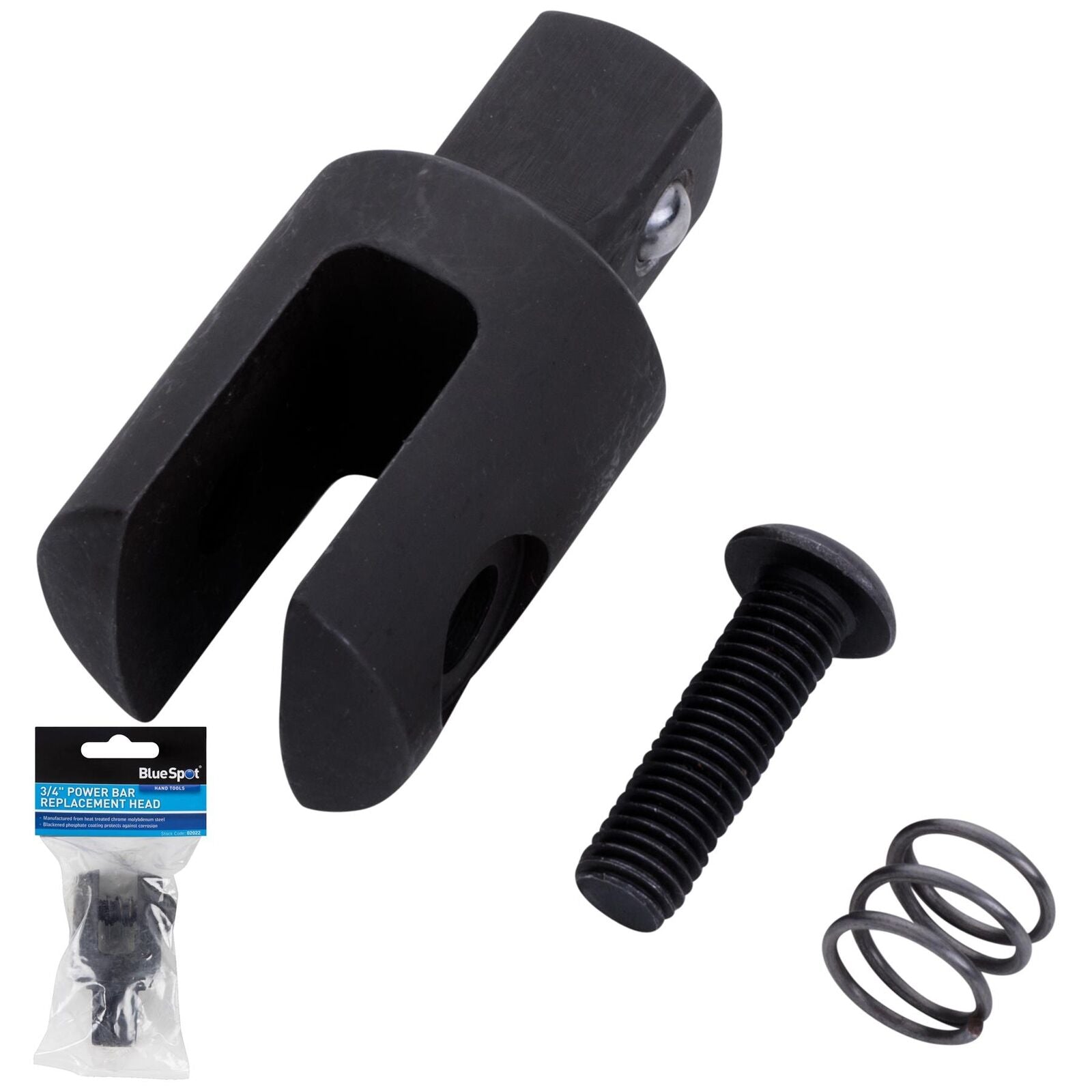 Bluespot Spare Knuckle Bar Strong Power Breaker Replacement Head 3/4" Drive Bluespot Spare Knuckle Bar Strong Power Breaker Replacement Head 3/4" Drive