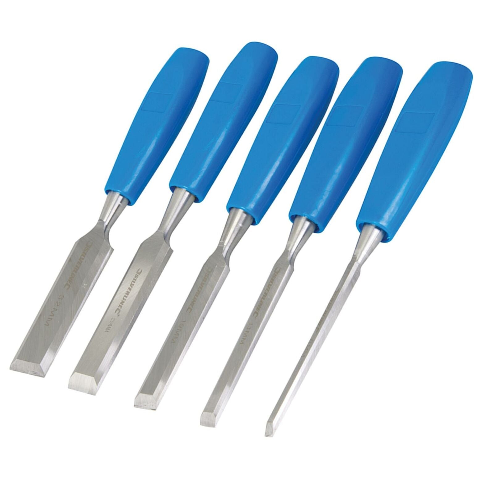 Silverline 5pc Wood Bevel Edge Carpentry Joinery Joiner Woodwork Chisel Set Silverline 5pc Wood Bevel Edge Carpentry Joinery Joiner Woodwork Chisel Set