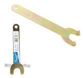 Silverline Pin Spanner Wrench Angle Grinder Two Key Flange Nut Bosch Makita 30mm