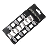 Silverline Metric Allen Hex Key Bit Set 3/8" Socket Set Drive 7pce