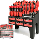 Dekton 100pc Precision Torx Pozi Hex Square Slotted Phillips Screwdriver Set