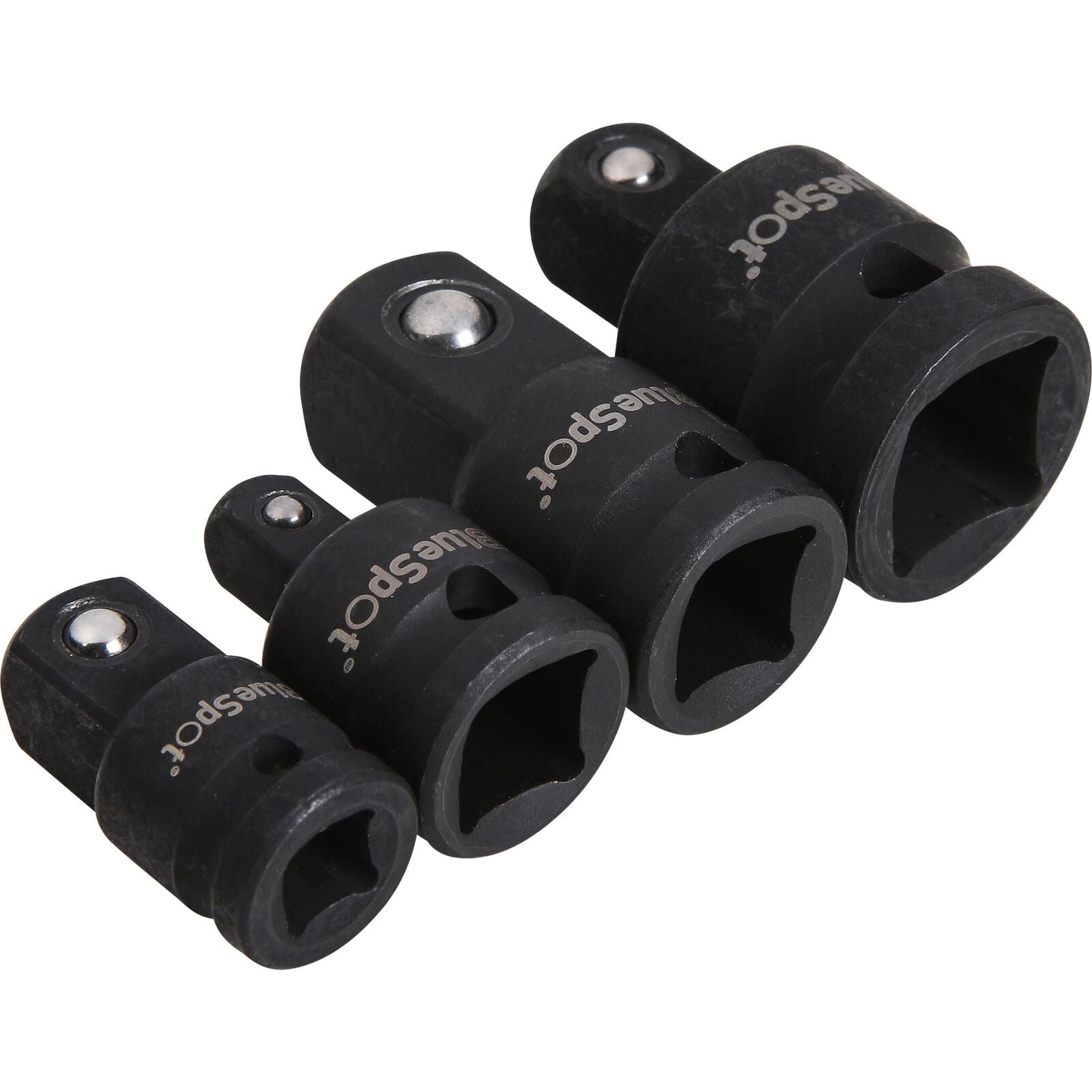 BlueSpot 4pc Impact Socket Converter Reducer Adapter Set 1/4" 1/2" 3/8" BlueSpot 4pc Impact Socket Converter Reducer Adapter Set 1/4" 1/2" 3/8"