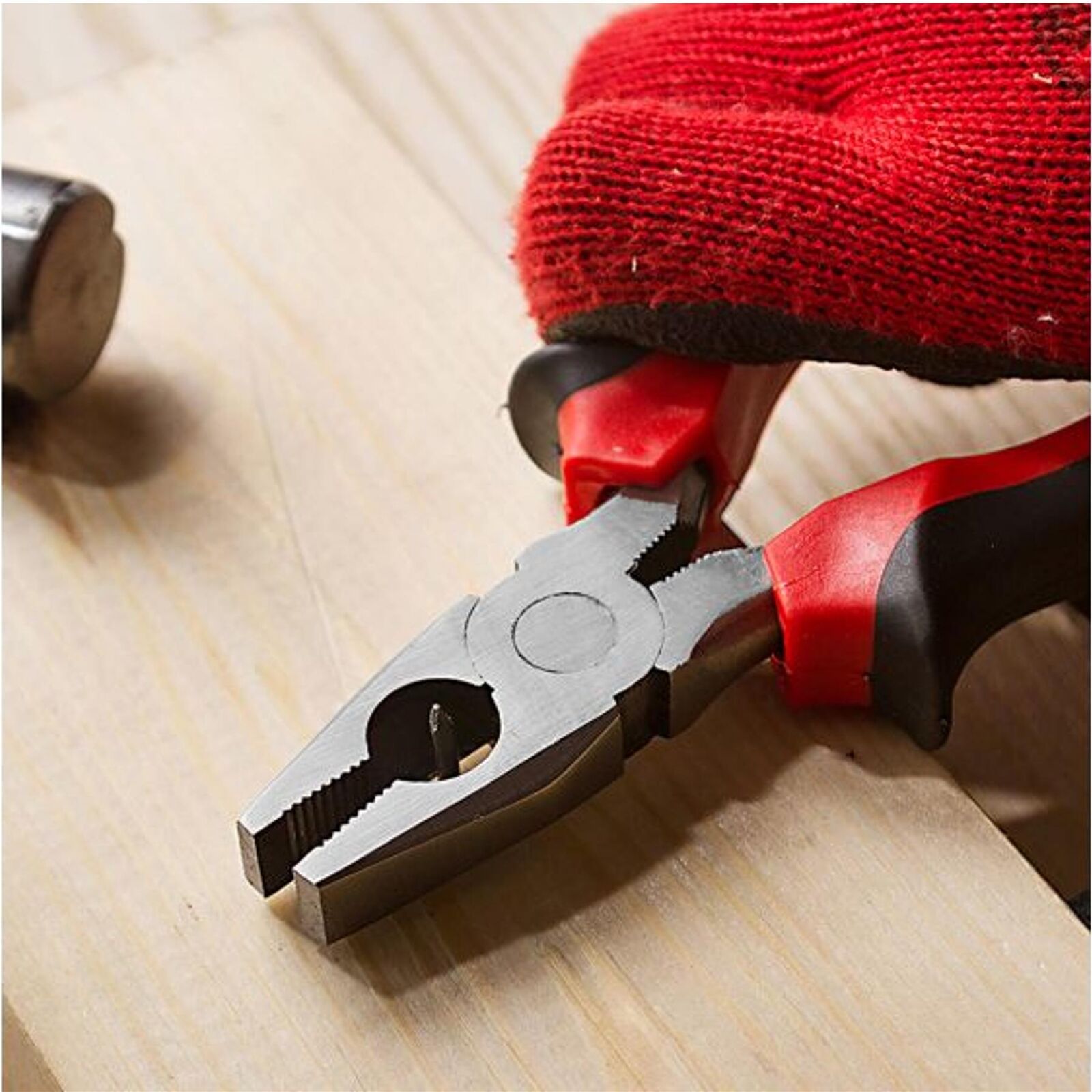 Dekton 200mm Soft Grip Combination Pliers Wire Cutters Plier Tool 8" Dekton 200mm Soft Grip Combination Pliers Wire Cutters Plier Tool 8"