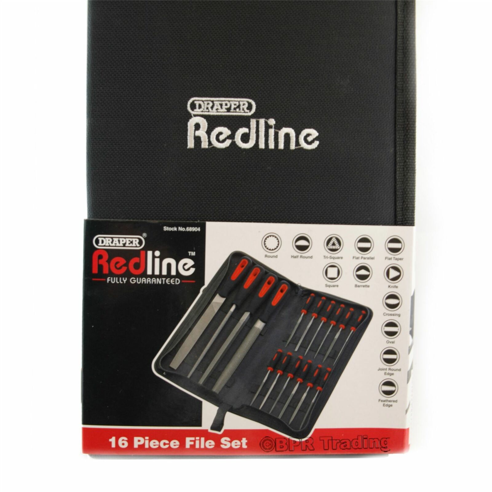 Draper Engineers Hand Needle File Tool Set with Black Canvas Carrying Case 16 Pc Draper Engineers Hand Needle File Tool Set with Black Canvas Carrying Case 16 Pc