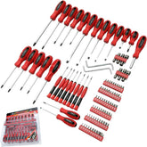 Neilsen 106PC Screwdriver Set Tool Bit Kit Philips Flat Head Torx Pozi Offset