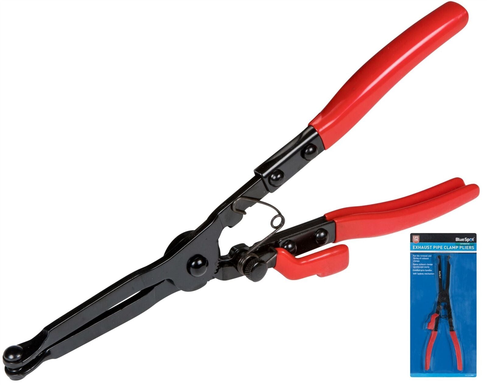 BlueSpot PSA Exhaust Pipe Clamp Removal Tool Pliers For Citroen Peugeot Renault BlueSpot PSA Exhaust Pipe Clamp Removal Tool Pliers For Citroen Peugeot Renault