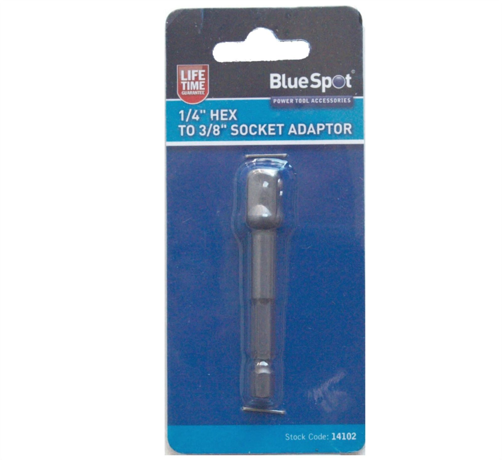 BlueSpot Impact 3/8"  Drill Driver Bit Socket Adapter Hex Shank Extension Bar BlueSpot Impact 3/8"  Drill Driver Bit Socket Adapter Hex Shank Extension Bar