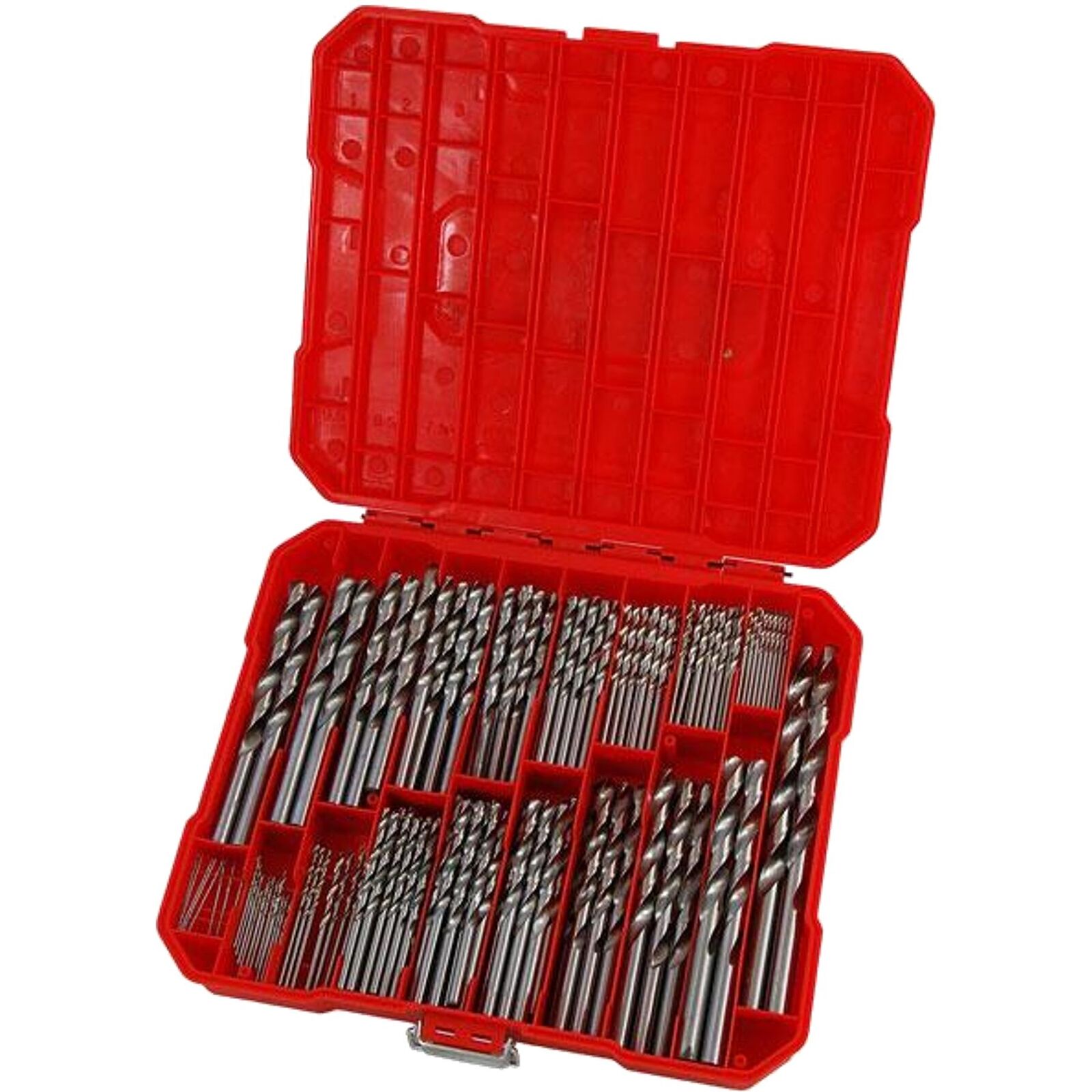 Neilsen Metal HSS Metric 170pc Drill Bits Set 1mm to 10mm for Steel Metal Wood Neilsen Metal HSS Metric 170pc Drill Bits Set 1mm to 10mm for Steel Metal Wood