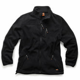 Scruffs Water-Resistant Worker Fleece Black Jacket Men's Workwear Work S - XXL