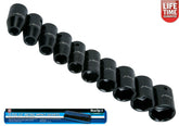 BlueSpot 10pc 1/2" Drive Metric Impact Socket Set 9mm - 27mm 01537