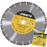 Jobsite Laser Welded Diamond Cutting Blade Disc Brick Grinder 300mm 12"
