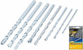 BlueSpot 8pc Masonry Drill Bit Set 3, 4, 5, 6, 7, 8, 9 & 10mm Bits