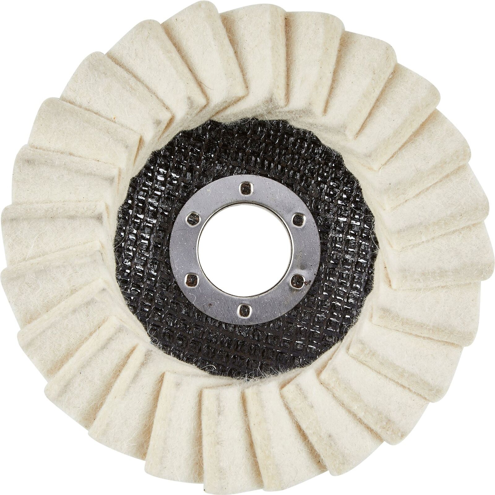 BlueSpot Flap Felt Disc Polishing Angle Grinder Buffing Wheel Metal 115mm 4 1/2" BlueSpot Flap Felt Disc Polishing Angle Grinder Buffing Wheel Metal 115mm 4 1/2"