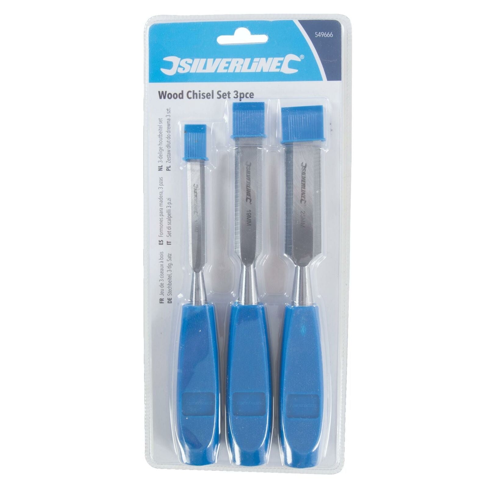 Silverline 3pc Wood Chisel Set Woodworking Carpentry Bevel Edge 13mm 19mm 25mm Silverline 3pc Wood Chisel Set Woodworking Carpentry Bevel Edge 13mm 19mm 25mm