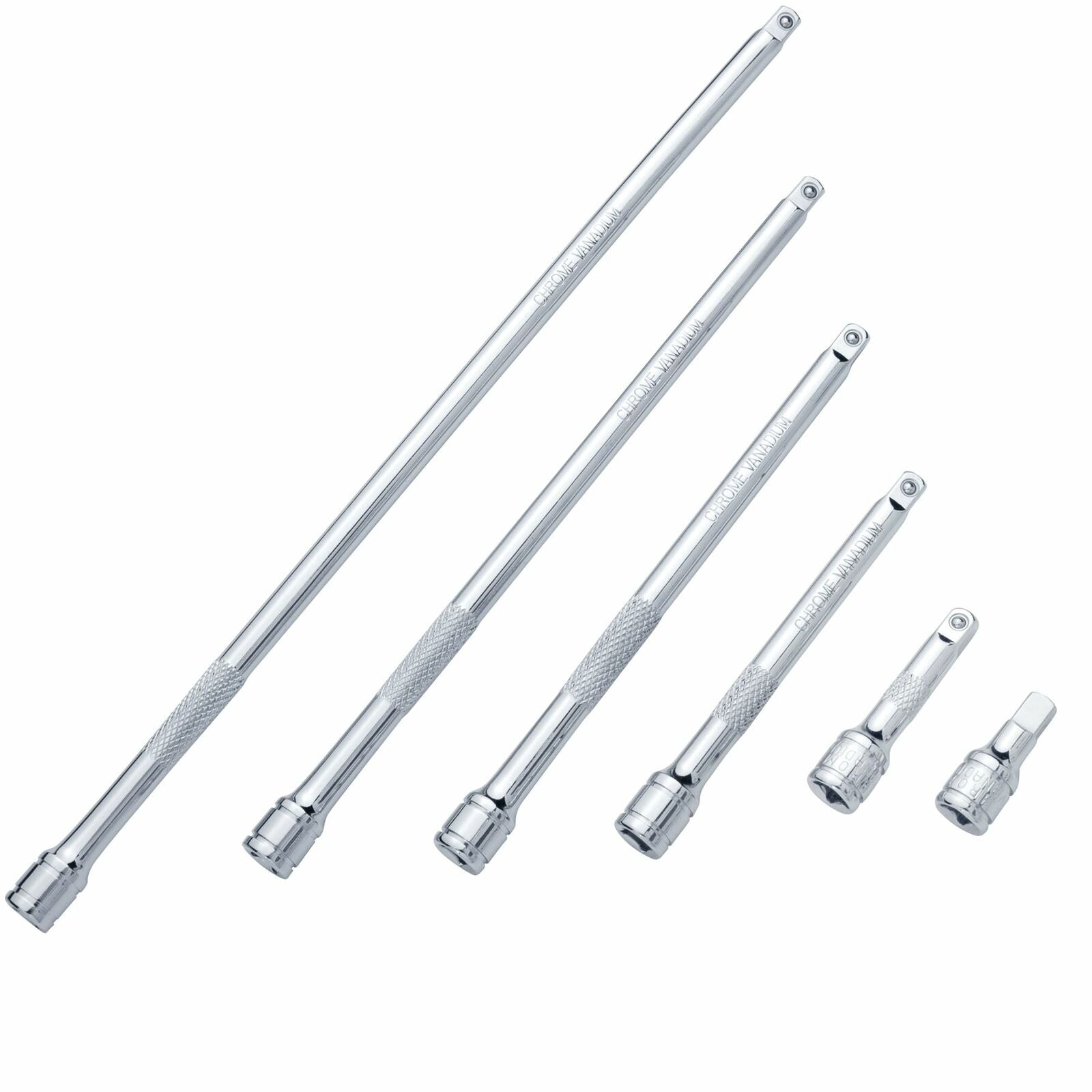 BlueSpot 6pc 1/4" Drive Socket Extension Bar Set 32 50 100 150 200 275mm Long BlueSpot 6pc 1/4" Drive Socket Extension Bar Set 32 50 100 150 200 275mm Long