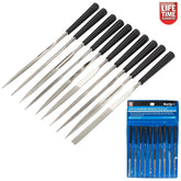 BlueSpot 10pc 145mm Diamond Needle File Set Jewelers Hobby Glass Metal Craft
