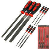 Neilsen 9pc Metal File & Needle Set Round Flat Triangular Half Round Square