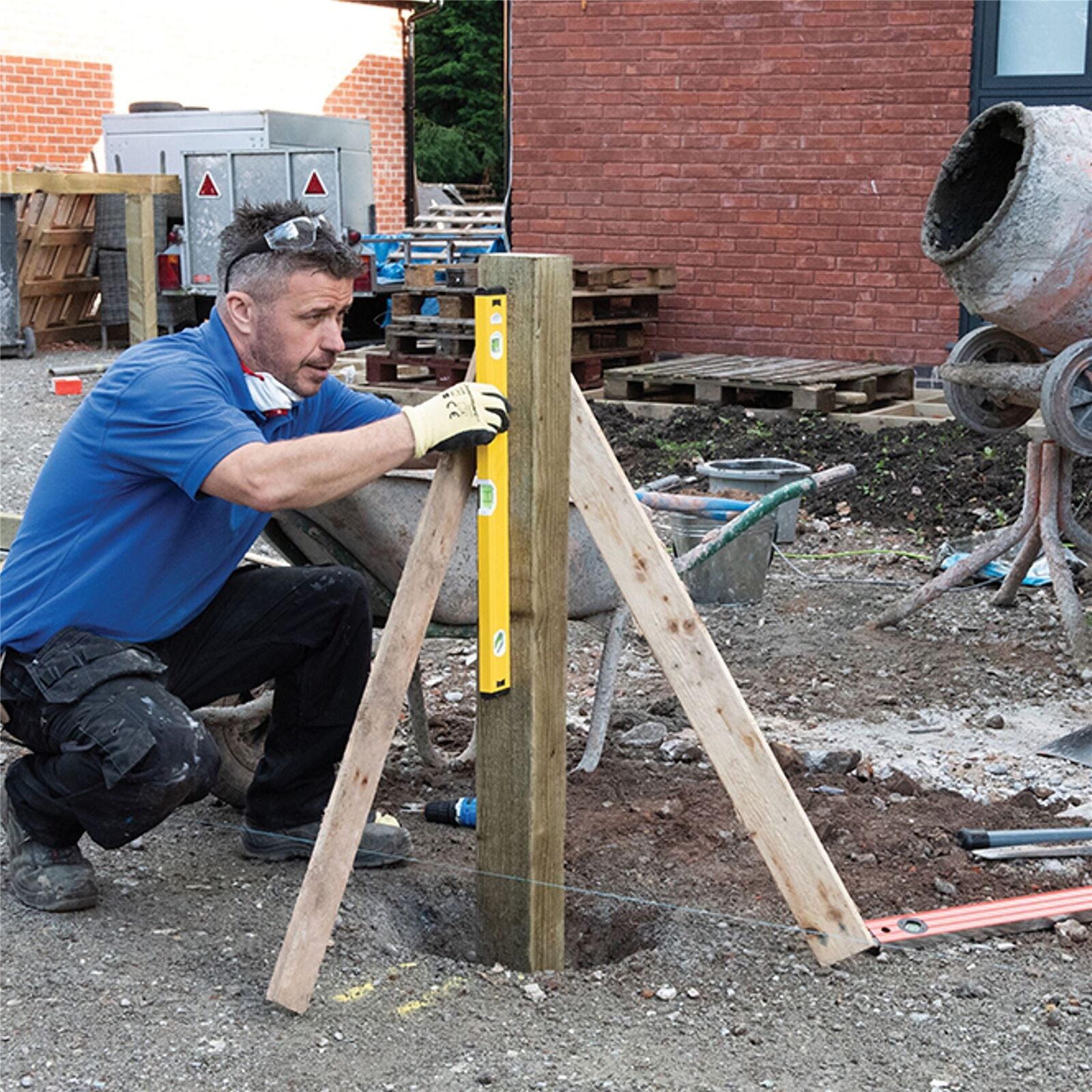 Silverline Spirit Level Trade Box Tool Builders & DIY Vial 900mm 36" 90cm Silverline Spirit Level Trade Box Tool Builders & DIY Vial 900mm 36" 90cm