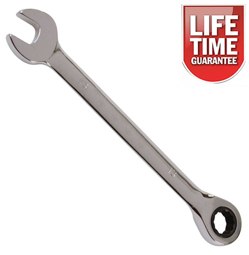 Professional 13mm Combination Ratchet Spanner Ratcheting Ring Head Metric Tool