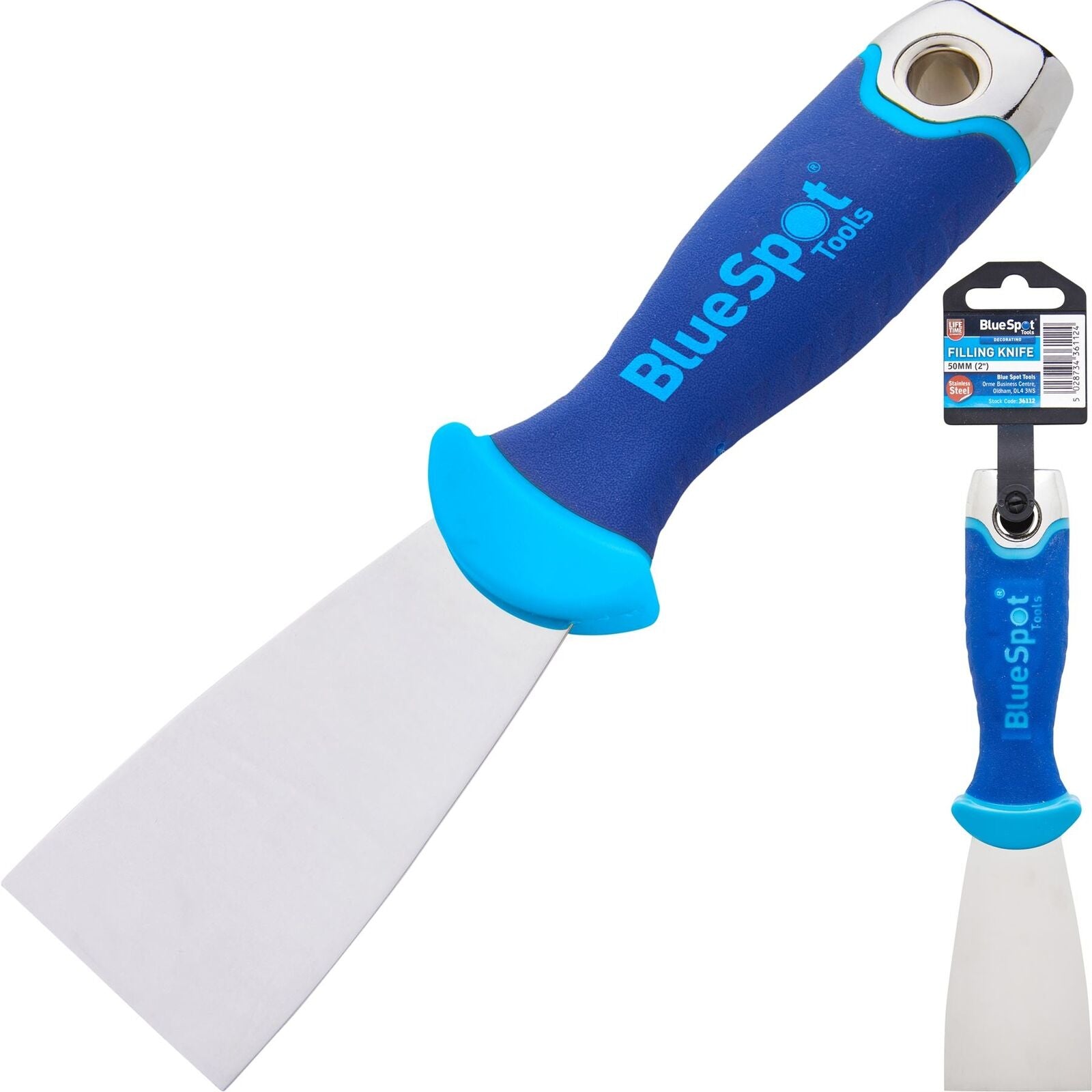 BlueSpot Scrapers Paint Filling Knife Decorators Scraper Stainless Steel 2" BlueSpot Scrapers Paint Filling Knife Decorators Scraper Stainless Steel 2"