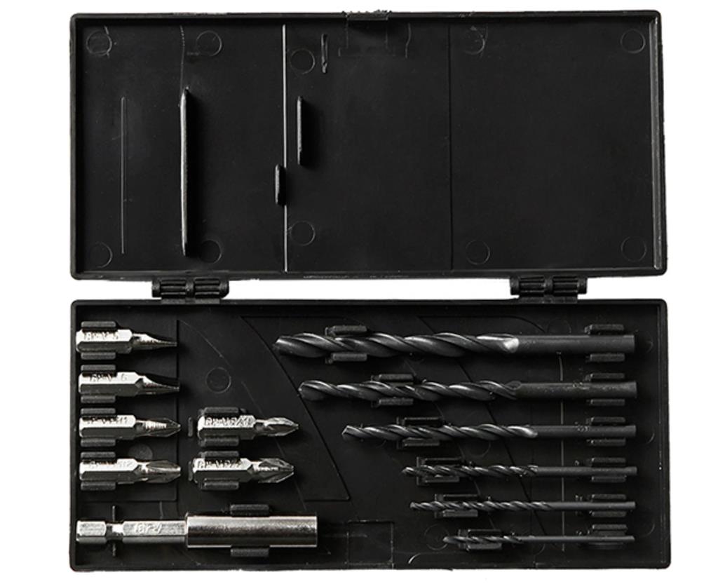 Dekton 18V Li-Ion Cordless Drill Electric Screwdriver Driver LED 13pc Bit Set Dekton 18V Li-Ion Cordless Drill Electric Screwdriver Driver LED 13pc Bit Set