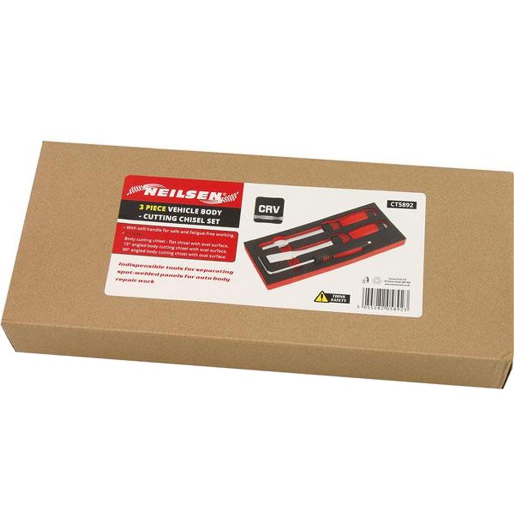Neilsen Side Front Cutting Panel Spot Weld Chisel Auto Body Shops Car Vehicle Neilsen Side Front Cutting Panel Spot Weld Chisel Auto Body Shops Car Vehicle
