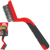 Dekton Soft Grip Stainless Steel Metal Wire Brush Ideal For Rust Paint Removal