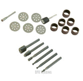 HSS Router Or Durm Sanding Or Diamond Disc Bits Set Dremel, Rotary Tool