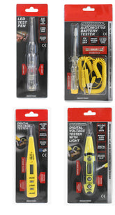 VOLTAGE DETECTOR 6V,12V,100V,250V,500V AC,DC TESTER PEN LED ELECTRIC SENSOR