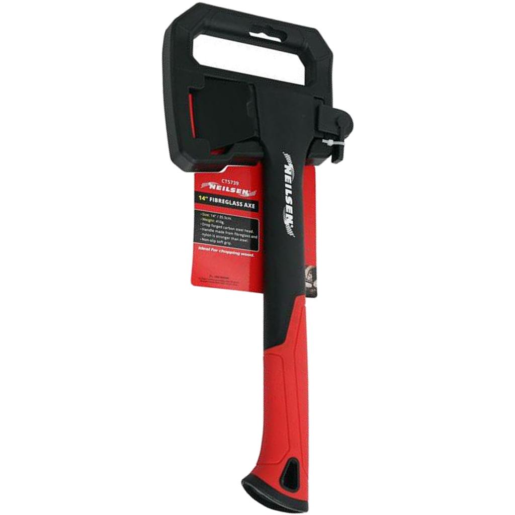 Neilsen Rubber Handle 400g Hatchet Chopper Axe Chopper Splitter Wood Camping Neilsen Rubber Handle 400g Hatchet Chopper Axe Chopper Splitter Wood Camping